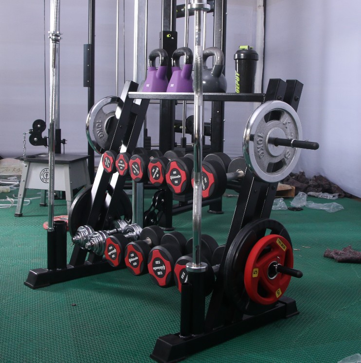 Dumbbell Weight Holder Rack Barbell Storage Dumbbells Strength Training ne H9Q2 