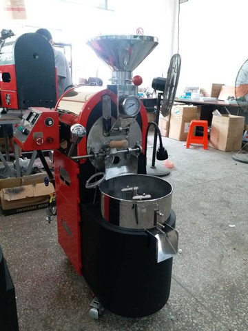 2kg LPG Coffee Bean DRUM* Roaster, Roasting Machine,Floor Stand Castor Wheels